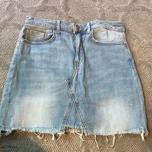 Denim skirt